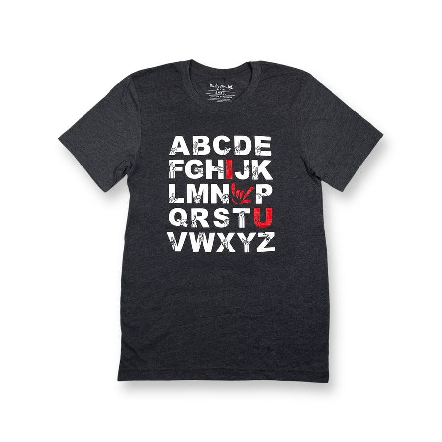 ASL ALPHABET ILY TEE